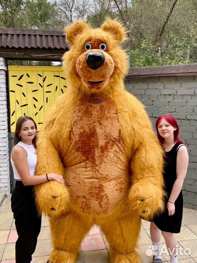 Поздравление от Белого Медведя, Большой мишка Умка