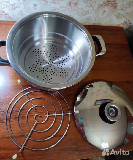 Кастрюля -пароварка Zepter.новая. Новая