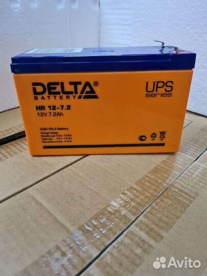 Аккумуляторная батарея для ибп Delta HR 12-7.2