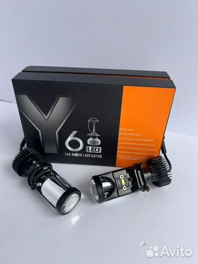 H4 y6s LED mini линзы