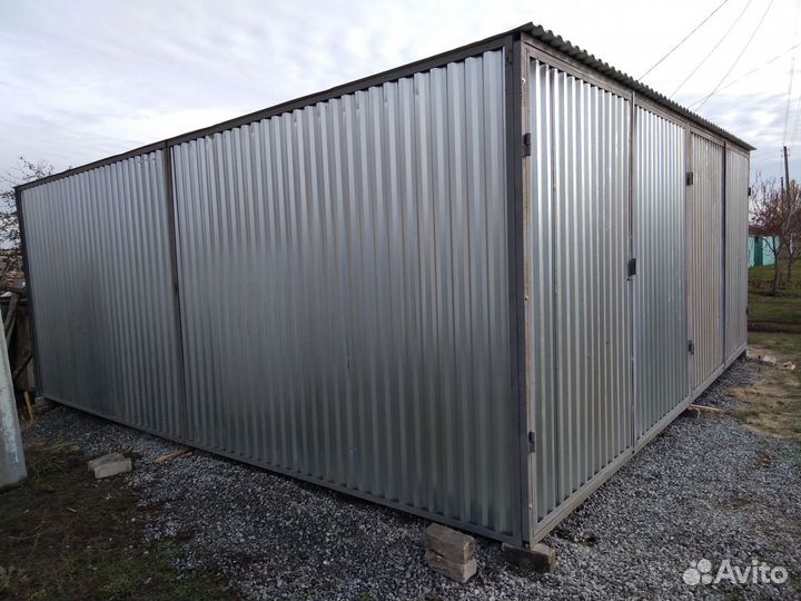 Гараж ракушка новый пенал хозблок