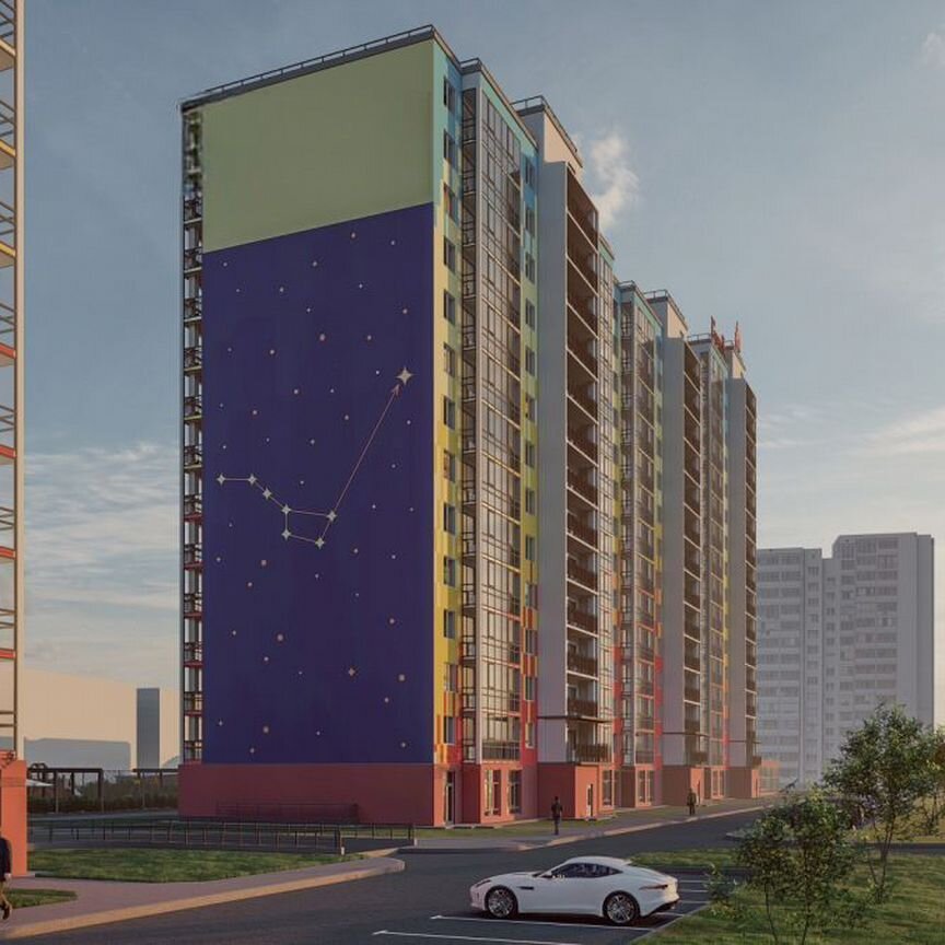 1-к. квартира, 41,9 м², 14/15 эт.