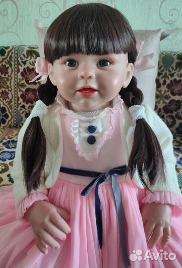 Кукла реборн 70 см новая интерактивная