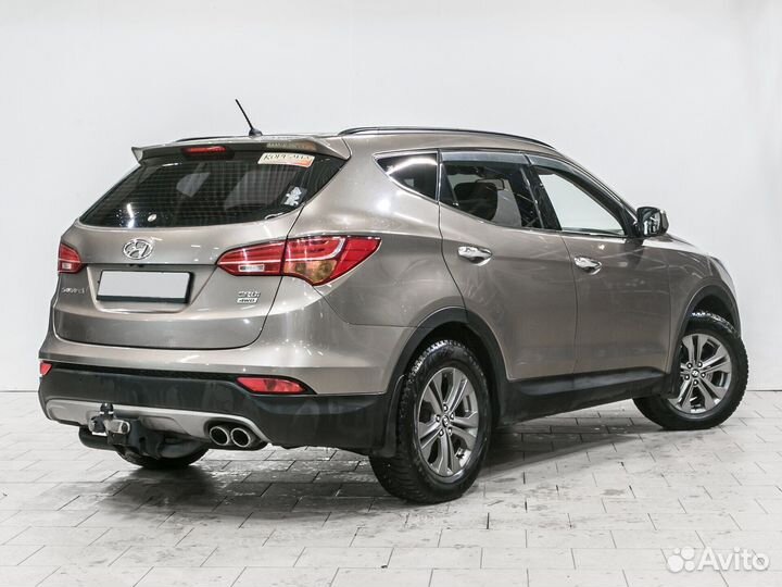 Hyundai Santa Fe 2.2 AT, 2016, 138 000 км