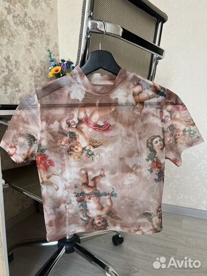 Кроп топ сетка