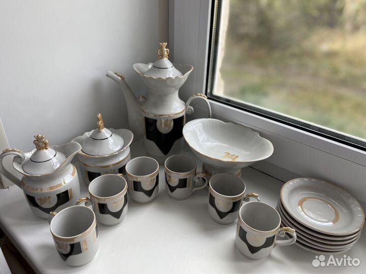 Кофейный сервиз СССР пегас