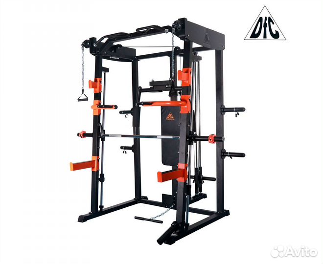 Силовая станция, машина Смита DFC PowerGym D900