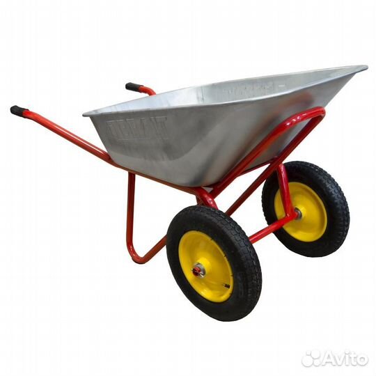 Тачка двухколесная Brait 32.110.240, 110 л, 240 кг