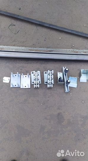 Откатные ворота своими руками 4х2