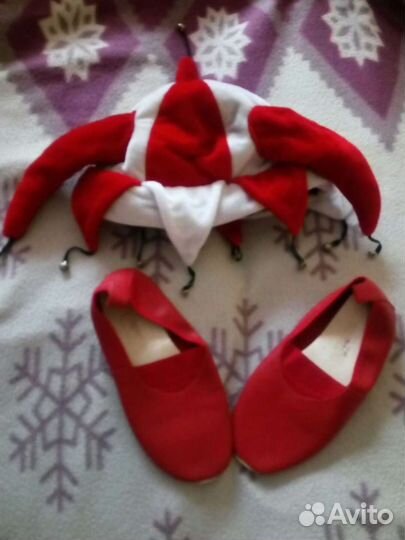 Шапка скомороха и чешки