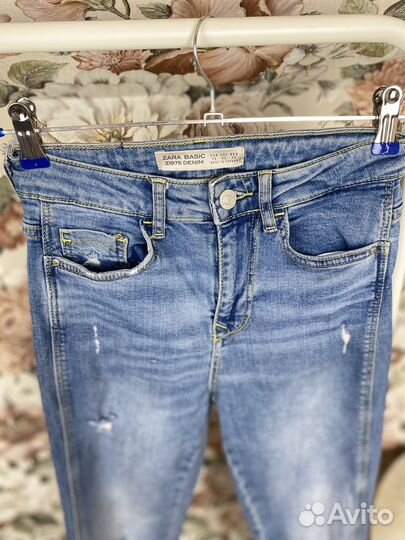 Джинсы zara