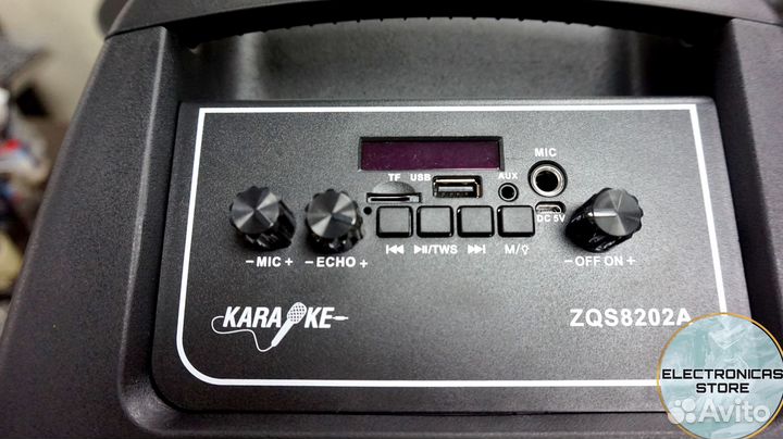 Блютуз Колонка с Микрофоном Спикер ZQS 8202A