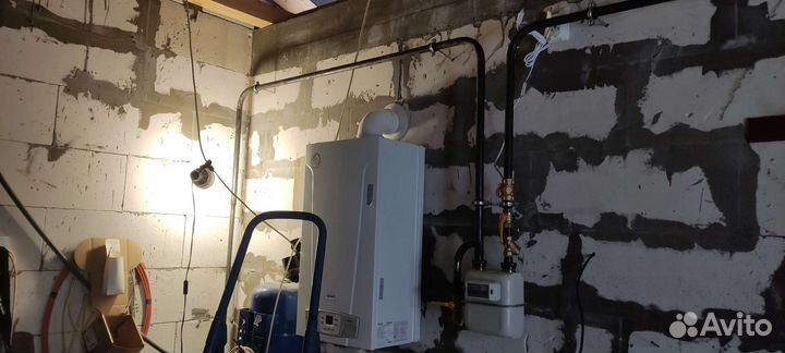 Монтаж газовых котлов