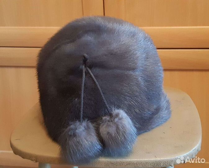 Шапка норковая женская