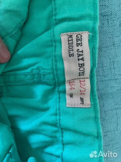 Шорты зеленые для мальчика