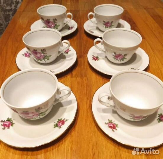 Чайные пары Kahla ГДР