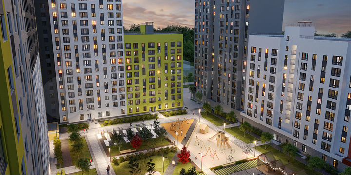 1-к. квартира, 40,6 м², 7/18 эт.