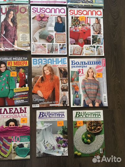Журналы новые Бурда и вязание