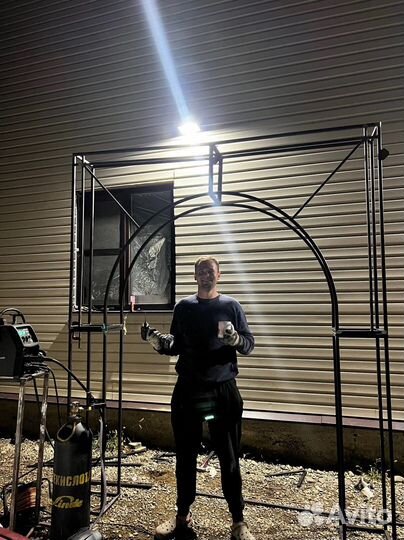 Изготовление фотозоны,круглый каркас