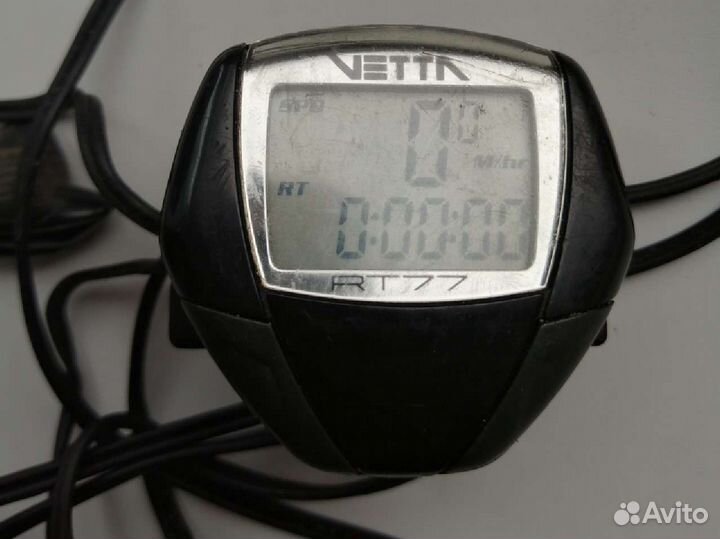 Велокомпьютер vetta rt77