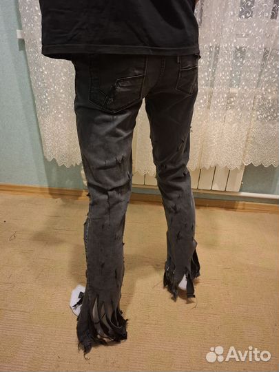 Opium джинсы архив rick owens клеш swag viperr