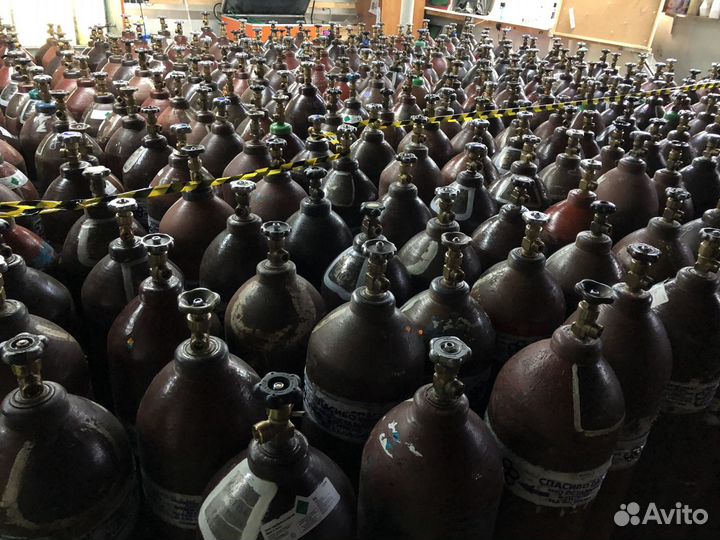 Гелий в баллонах 40л 10л 50л