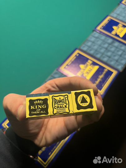 Аксессуары для бильярда / наклейки / мелки