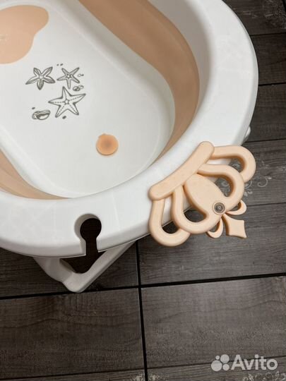 Ванночка для купания складная для девочки