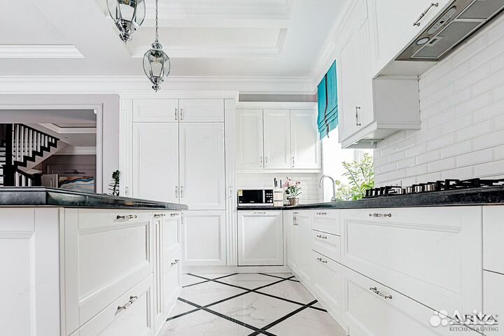 Кухни на заказ, Береза, цвет 