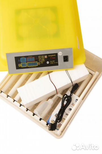 Инкубатор автоматический роликовый 54 яйца HHD