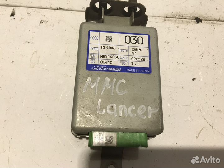 Блок дросельной заслонки Mitsubishi Lancer 9