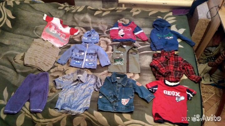 Меняю детские вещи