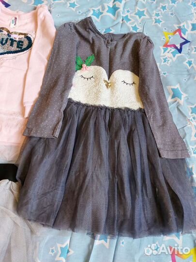 Вещи на девочку рост 110 пакетом