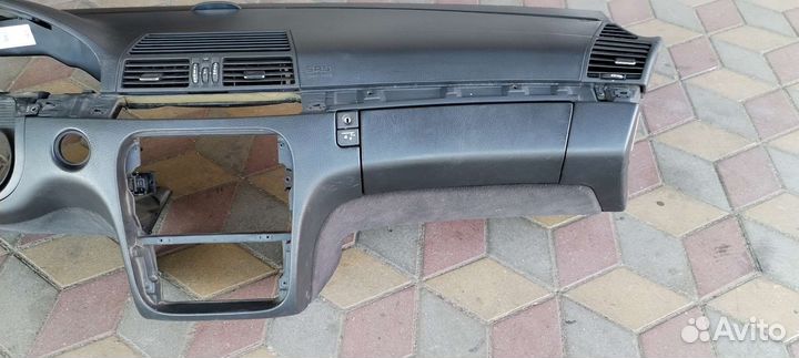 Торпеда на Mercedes w220 чёрный