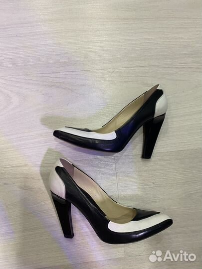 Туфли кожаные