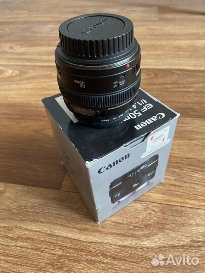 Объектив canon 50mm 1 4