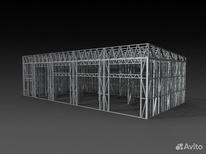 Лстк каркас сто на 4 поста от производителя