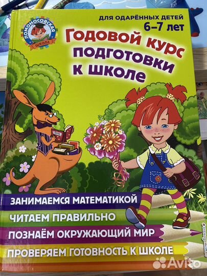 Годовой курс подготовки к школе 6-7 лет