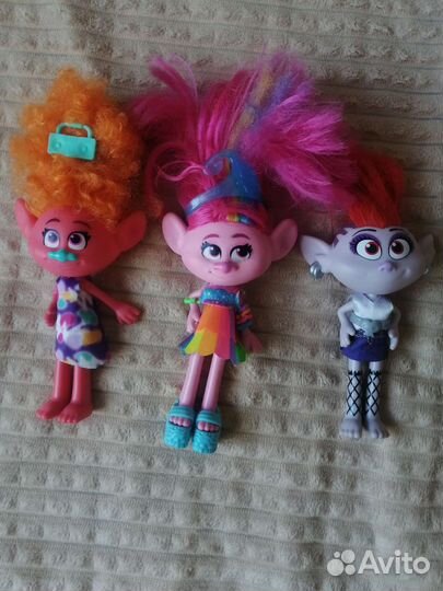 Кукла диджей звуки тролли