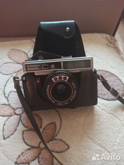 Плёночный фотоаппарат сокол и фэд4