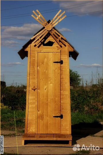 Дачный туалет с установкой PRO884