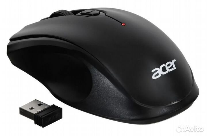 Мышь Acer OMR030, оптическая, беспроводная, USB