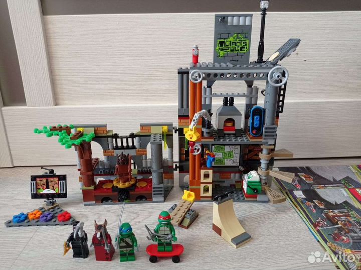 Лего черепашки ниндзя 79120 и 79103