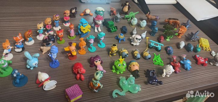 Игрушки с киндера Пакетом