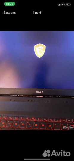 Игровой ноутбук msi katana gf76