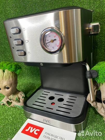 Кофеварка рожковая jvc jc-cf33