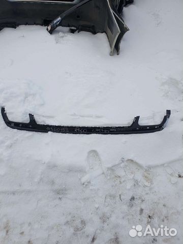 Накладка заднего бампера w222