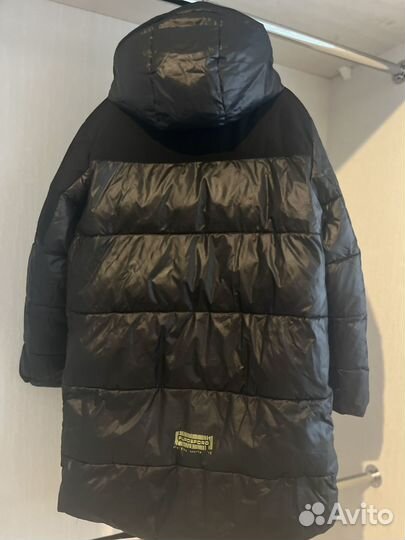Пуховик на подростка мальчика