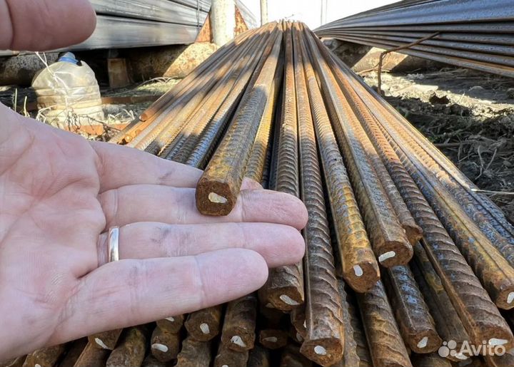 Арматура гладкая, рифленая