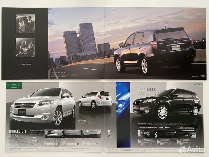 Дилерский каталог Toyota Vanguard 2007